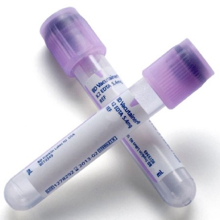 BD Vacutainer® Blood Collection Tube - Lavender - 13mm x 75mm, 4.0mLBecton DickinsonBlood Collection TubeAOSS Medical Supply