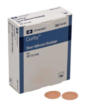 Fabric Adhesive Bandage 7/8” SpotCovidien/Medical SuppliesAdhesive StripAOSS Medical Supply