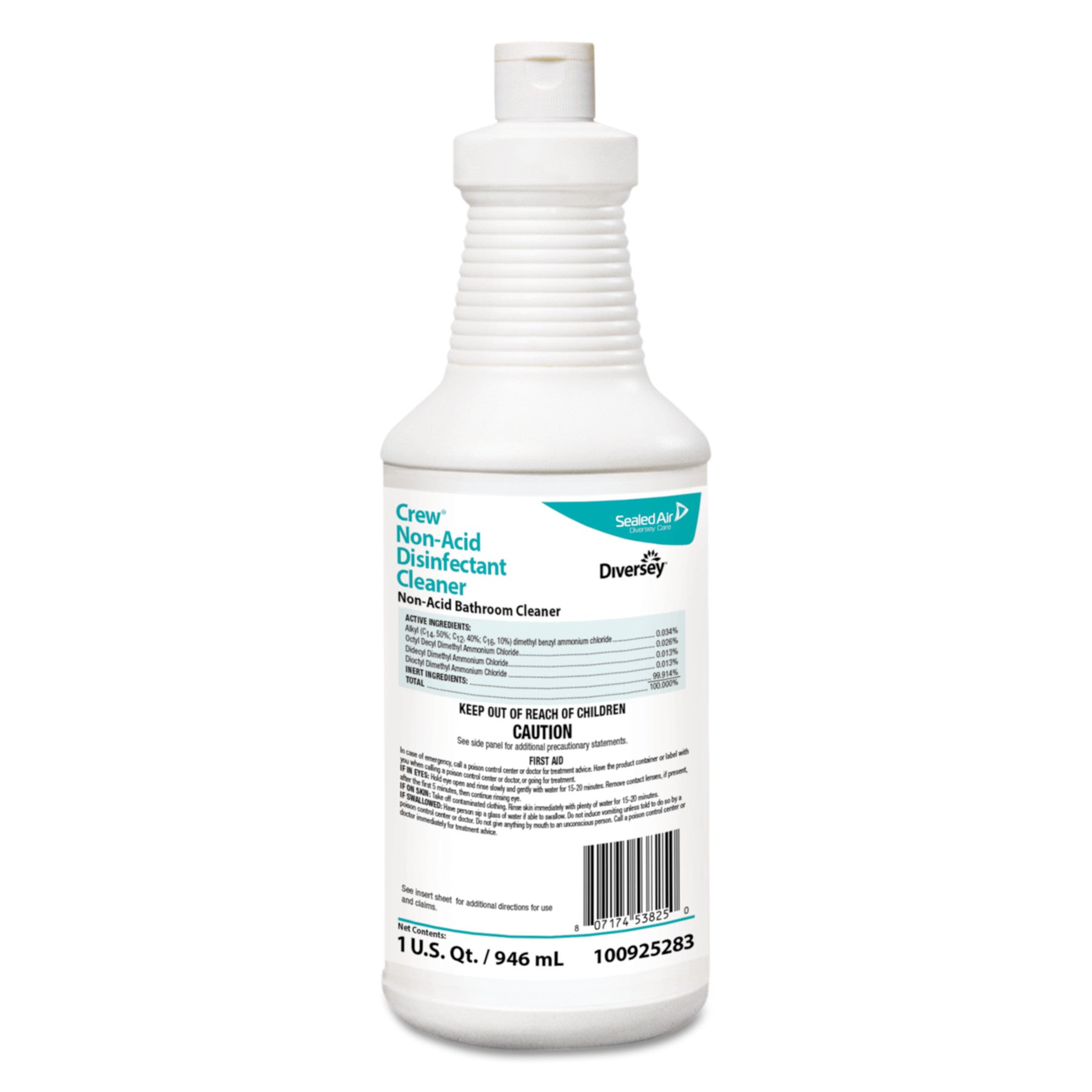 Diversey Crew Neutral Non-Acid Bowl & Bathroom DisinfectantDiverseyBathroom CleanerAOSS Medical Supply
