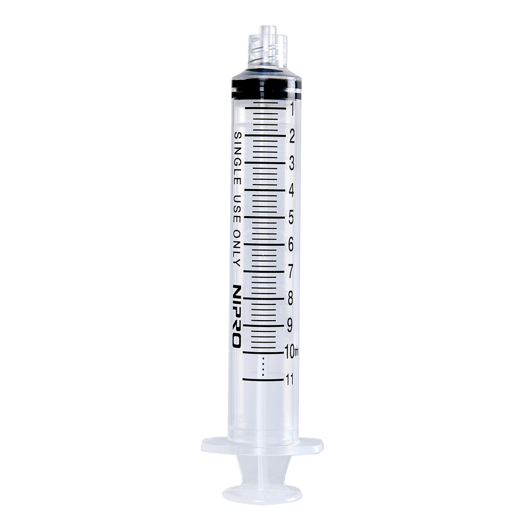 Nipro Syringe WITHOUT Needle Tip 10mL