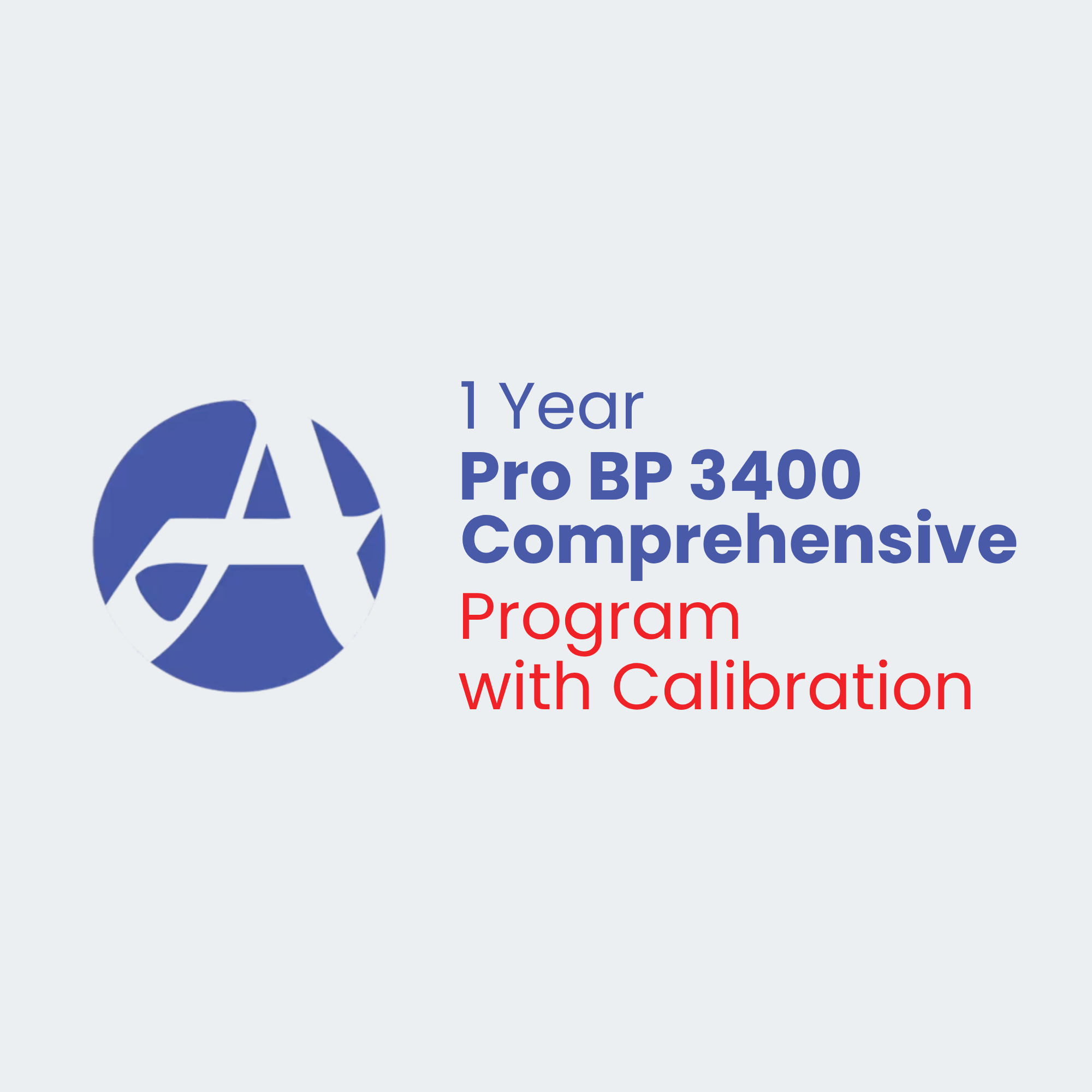Pro BP 3400 Comprehensive Partnership Program With Calibration, 1 Year