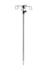 4 Hook Top Pole – 201, IV Pole with 4-Hook Top