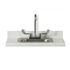 24" Postform countertop (includes sink)