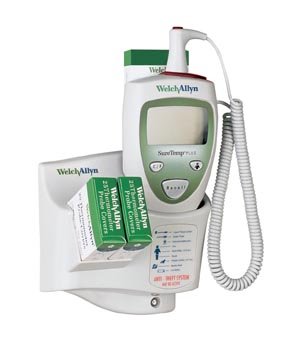 System Includes: Wall Transformer (77710), Kleenspec® Dispenser (52400-PF), Wall Aneroid (7670-01) & SureTemp® Plus Thermometer (01690-300) (US Only)