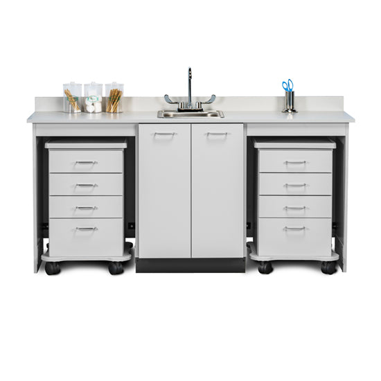 72" Dual, Cart-Mate Cabinet