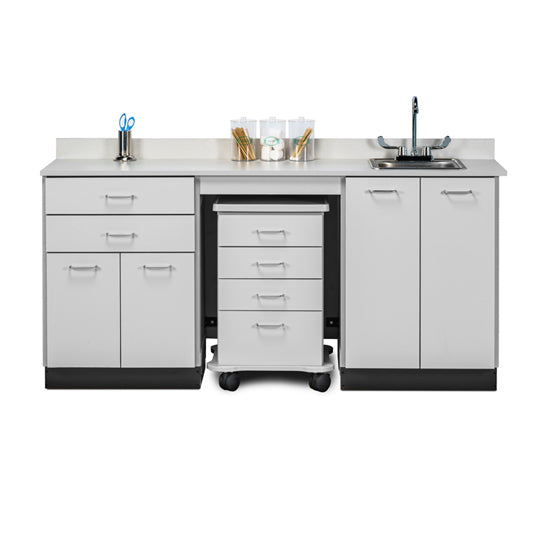 72" Cart-Mate, Split Cabinet