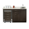 60" Fashion Finish, Cart-Mate Cabinet/Cart Left