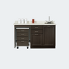 60" Fashion Finish, Cart-Mate Cabinet/Cart Left