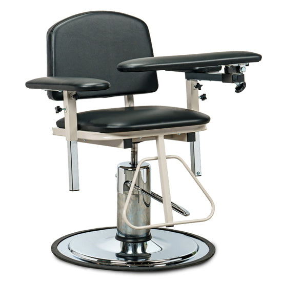 H Series, Padded, Blood Drawing Chair with Padded Arms