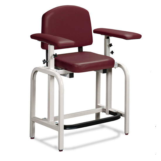 Lab X Series, Extra-Tall, Blood Drawing Chair with Straight Padded Arms