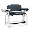 Lab X Series, Heavy-Duty, Extra-Tall, Draw Chair with Padded Flip Arm & Drawer