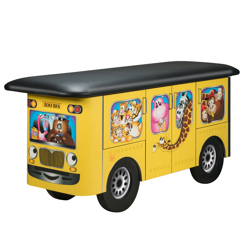 Zoo Bus with Animal Friends treatment table