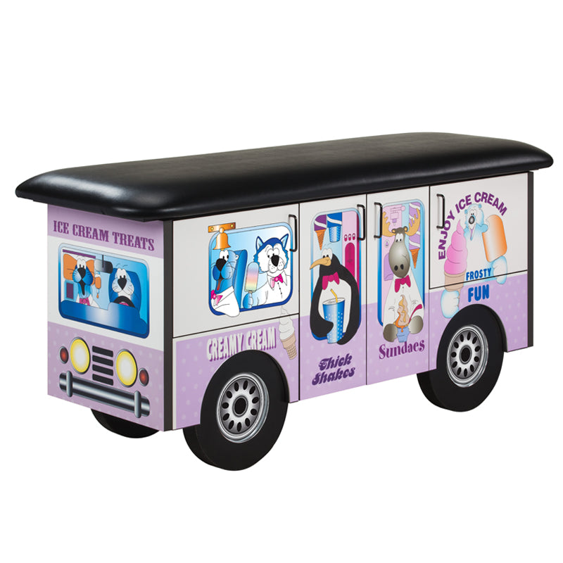 Frosty Friends Ice Cream Truck Treatment table