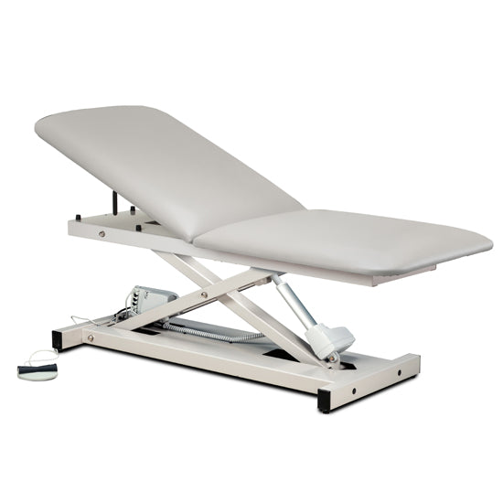 Power XL 600, Open Base, Power Table with Adjustable Backrest