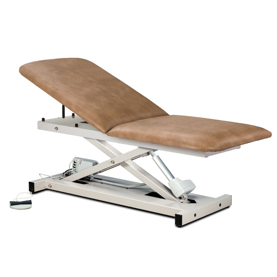 Power XL 600, Open Base, Power Table with Adjustable Backrest