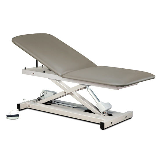 Power XL 600, Open Base, Power Table with Adjustable Backrest