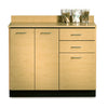 42" Base Cabinet with 3 Doors and 2 Drawers