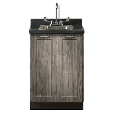 Model #8624  24" Fashion Finish, Base Cabinet with 2 Doors, and 24" Postform Countertop (includes sink)