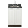 Model #8624  24" Fashion Finish, Base Cabinet with 2 Doors, and 24" Postform Countertop (includes sink)