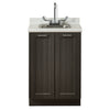 Model #8624  24" Fashion Finish, Base Cabinet with 2 Doors, and 24" Postform Countertop (includes sink)