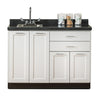 48" Fashion Finish, Base Cabinet and countertop with sink included