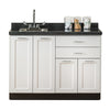 48" Fashion Finish, Base Cabinet and countertop with sink included