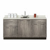 72" Fashion Finish, Base Cabinet with countertop and sink include