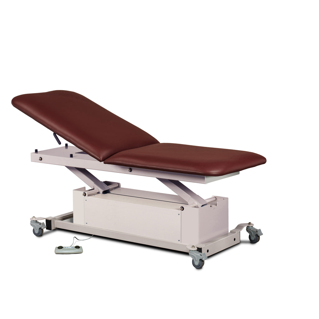 Power-Glide, Hi-Lo, Treatment Table with Adjustable Backrest