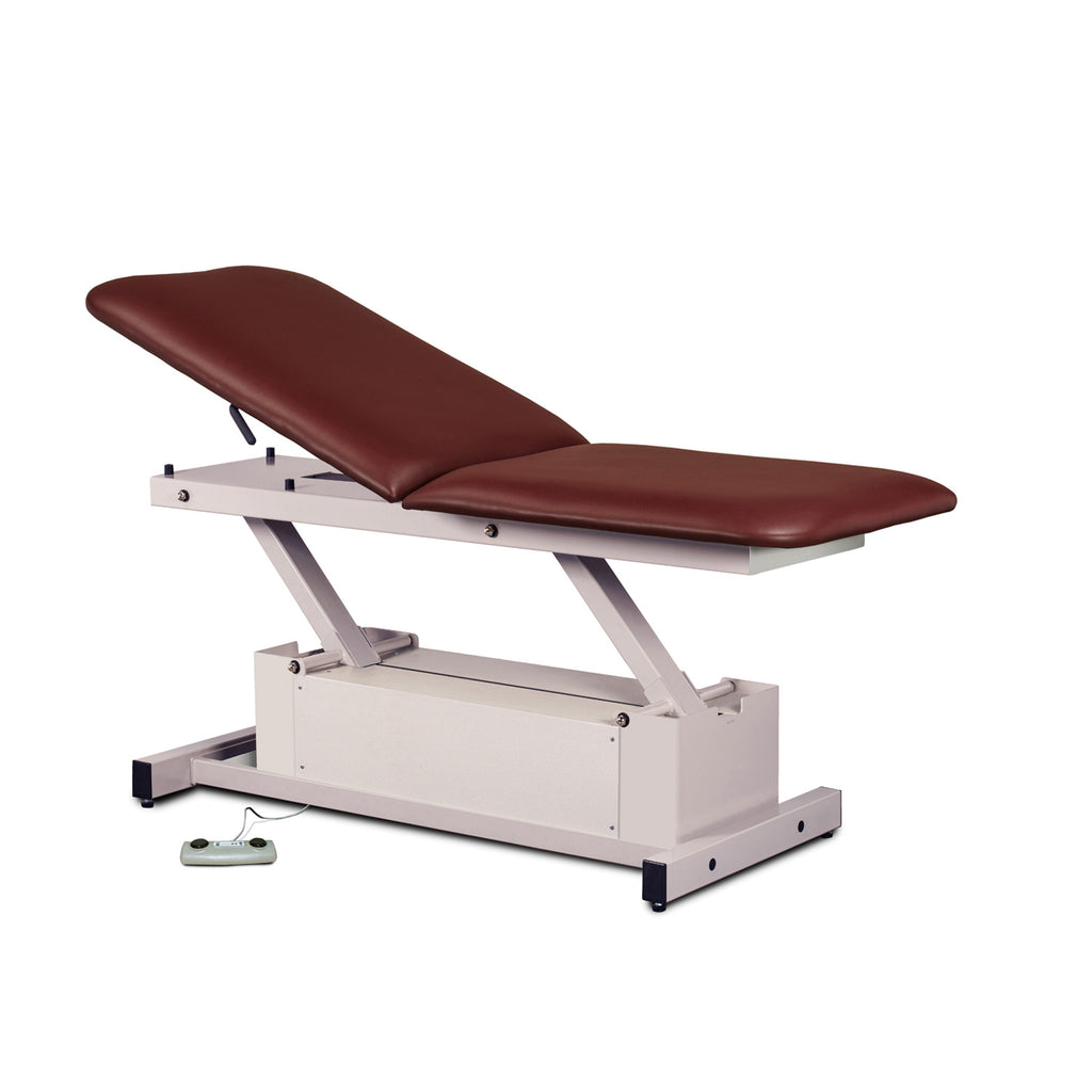 Power-Glide, Hi-Lo, Treatment Table with Adjustable Backrest