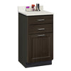 18" Fashion Finish, Treatment Cabinet with 2 Drawers and 1 Door