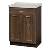 Fashion Finish, Molded Top Treatment Cabinet with 2 Doors and 1 Drawer