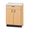 Molded Top Treatment Cabinet with 2 Doors and 1 Drawer