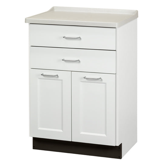 Fashion Finish, Molded Top Treatment Cabinet with 2 Doors and 2 Drawers