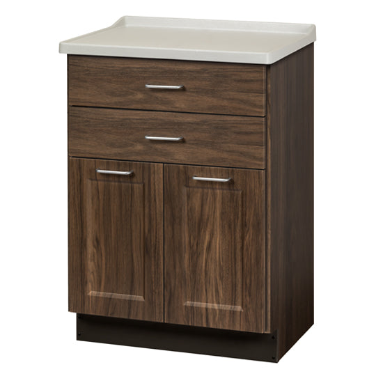 Fashion Finish, Molded Top Treatment Cabinet with 2 Doors and 2 Drawers