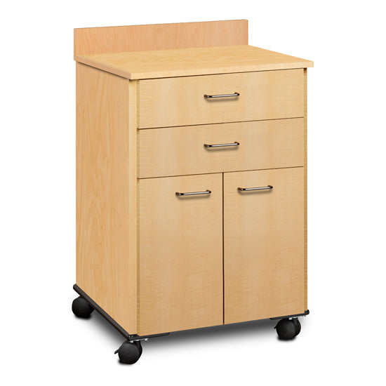 Mobile Treatment Cabinet with 2 Doors and 2 Drawers