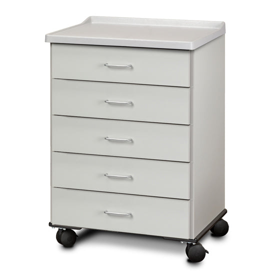 Mobile Treatment Cabinet with 5 Drawers