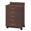 Mobile Treatment Cabinet with 5 Drawers