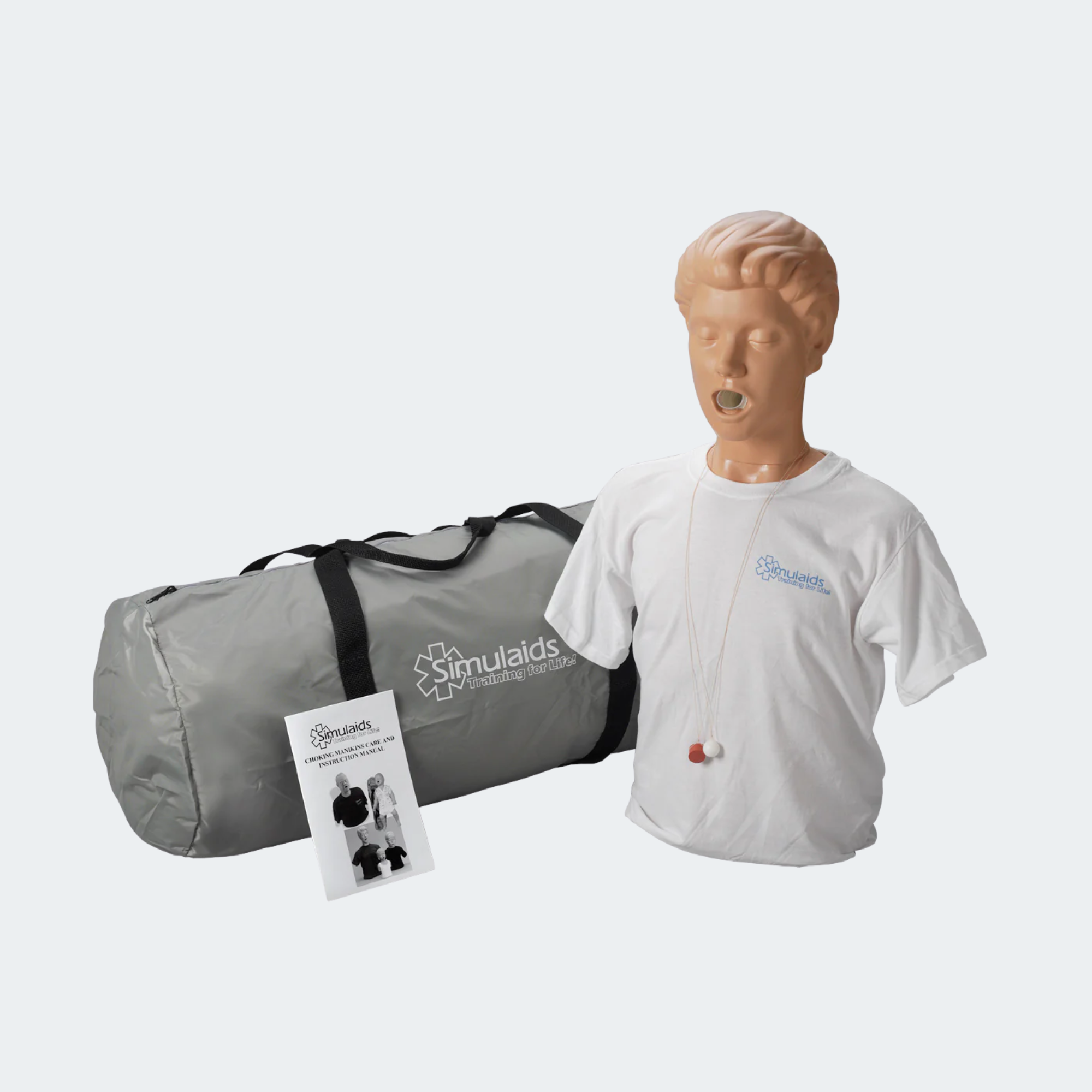 Adult Choking Manikin With Carry Bag [SKU: 100-1602]

