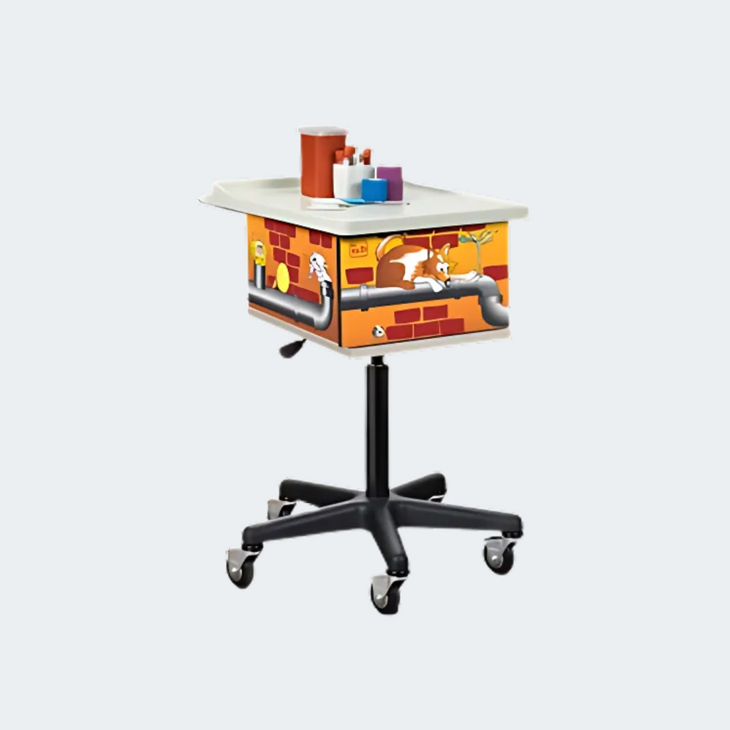 Bin Phlebotomy Cart