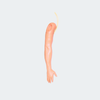 Arm; Multvein-Rt AM-STD - Laerdal 380700 Light, 380700B Brown, 380700T Tan
