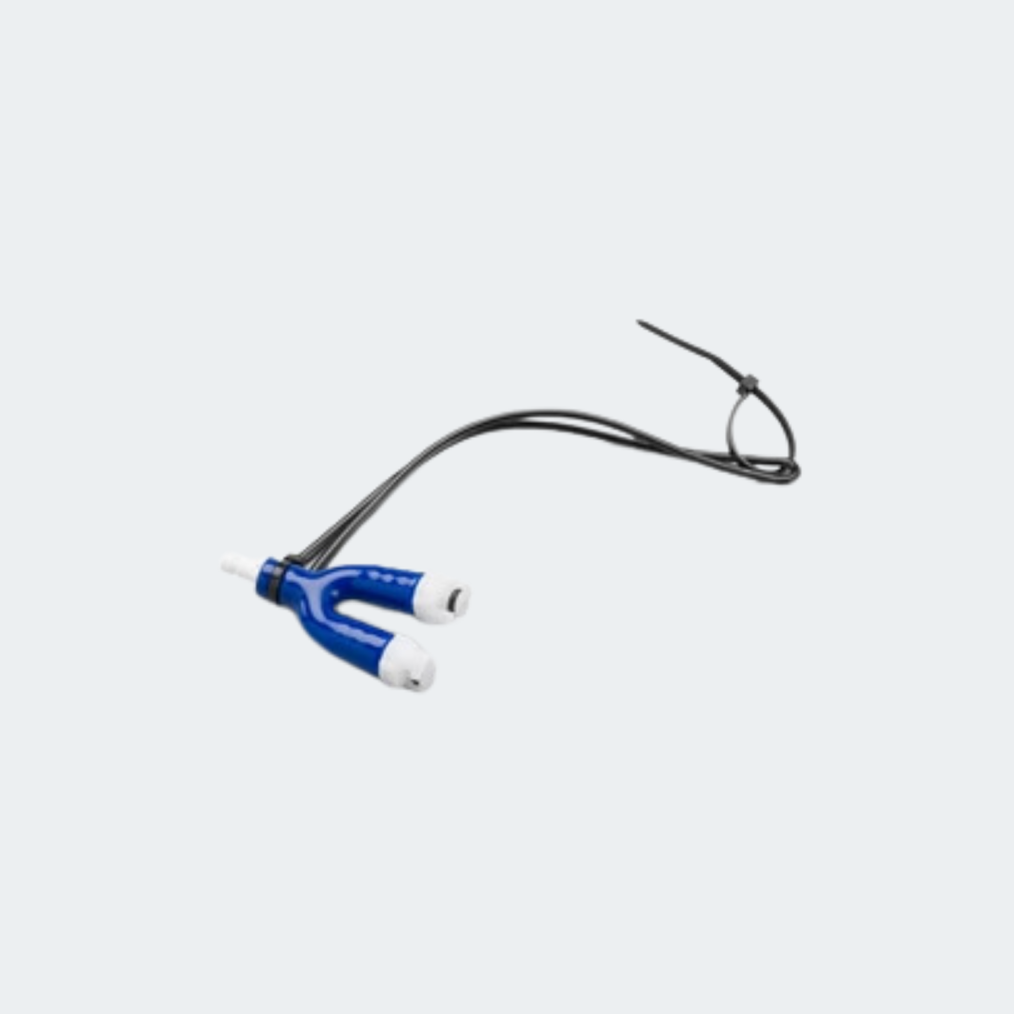 BP Cuff Adapter, Single Male Bayonet  to Double Male Subminiature Nihon Kohden Connector