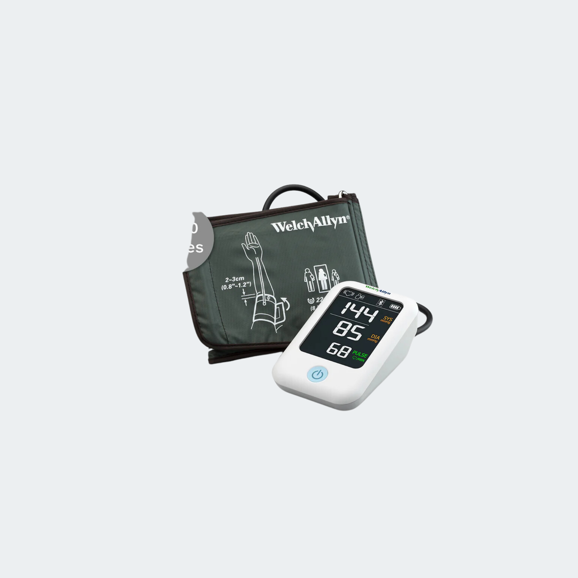 BP Monitor, Home Use, 1500 Series, D-Ring Standard Wide Cuff Alkaline AA Batteries 