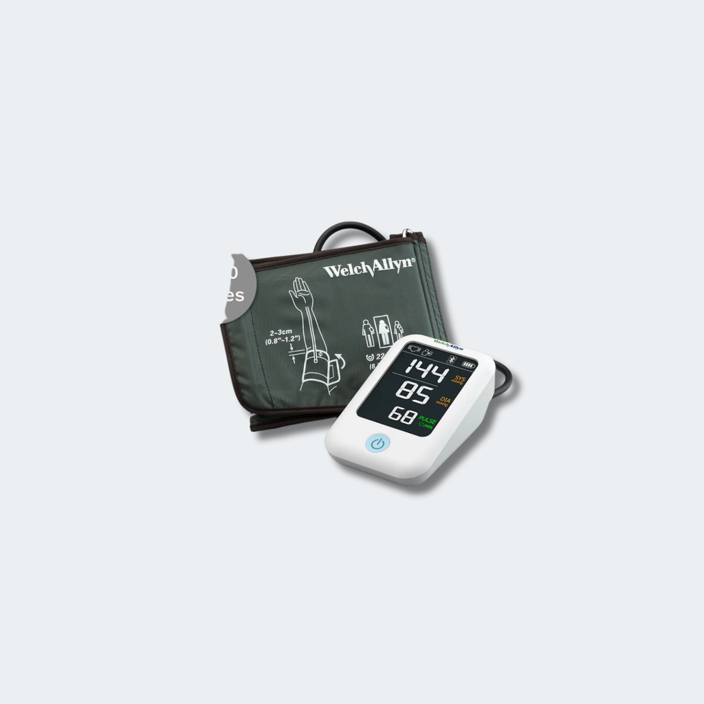 BP Monitor, Home Use, D-Ring Standard Wide Cuff  Alkaline AA Batteries