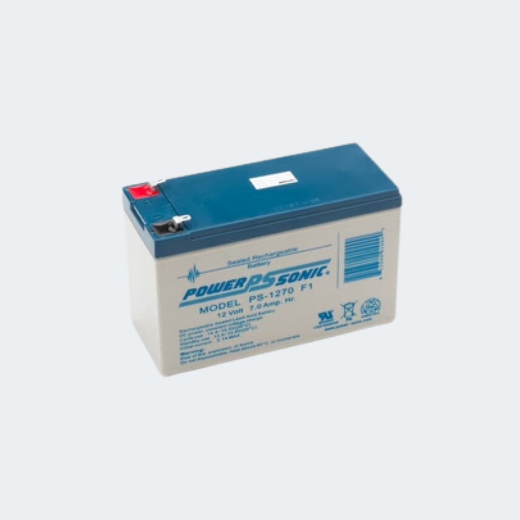 Battery, Rechargeable SLA, 12V, 7Ah