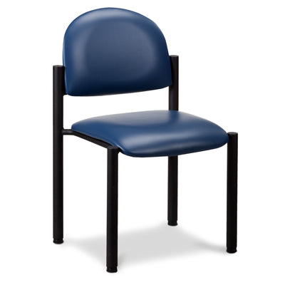 Black Frame Chair/No Arms