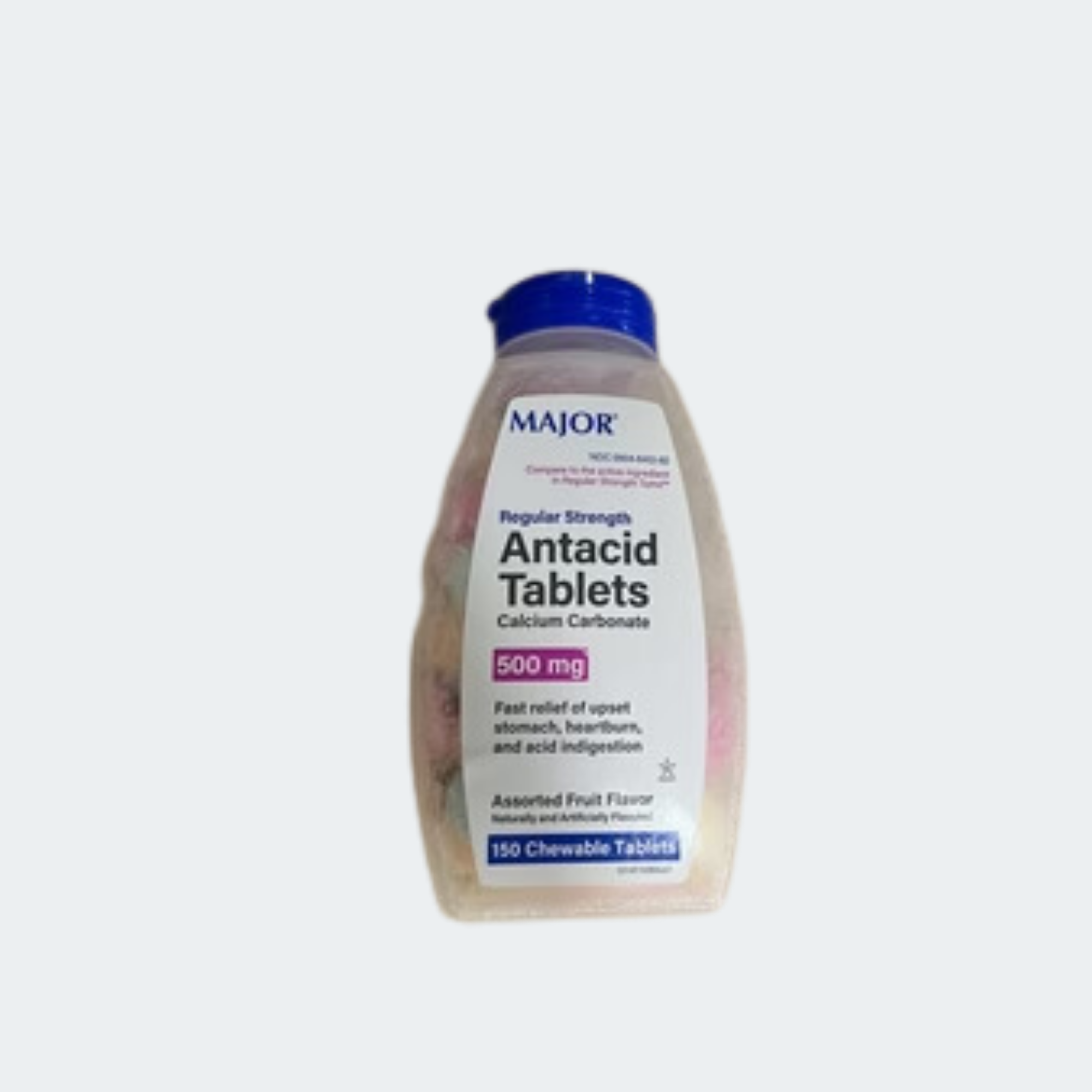 Calcium Antacid, Mixed Fruit Compare to Tums 500mg
