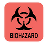 Biohazard Symbol Labels