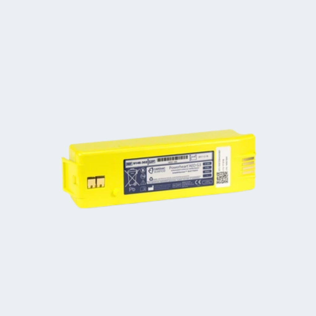 Cardiac Science Powerheart AED G3 Battery (Yellow) Part #: 9146-302