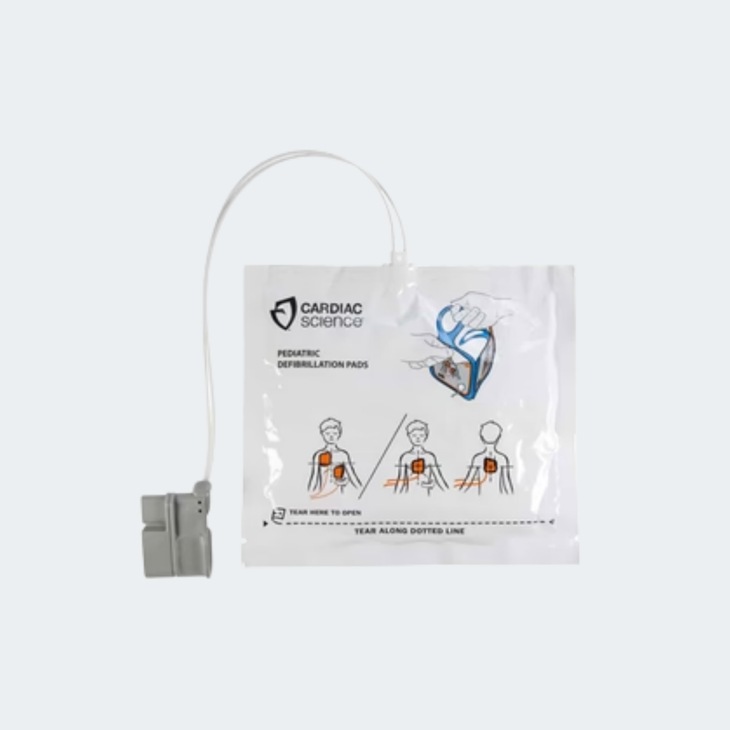 Cardiac Science Powerheart G5 Pediatric Intellisense Defibrillation Electrode Pads Part #: XELAED003A
