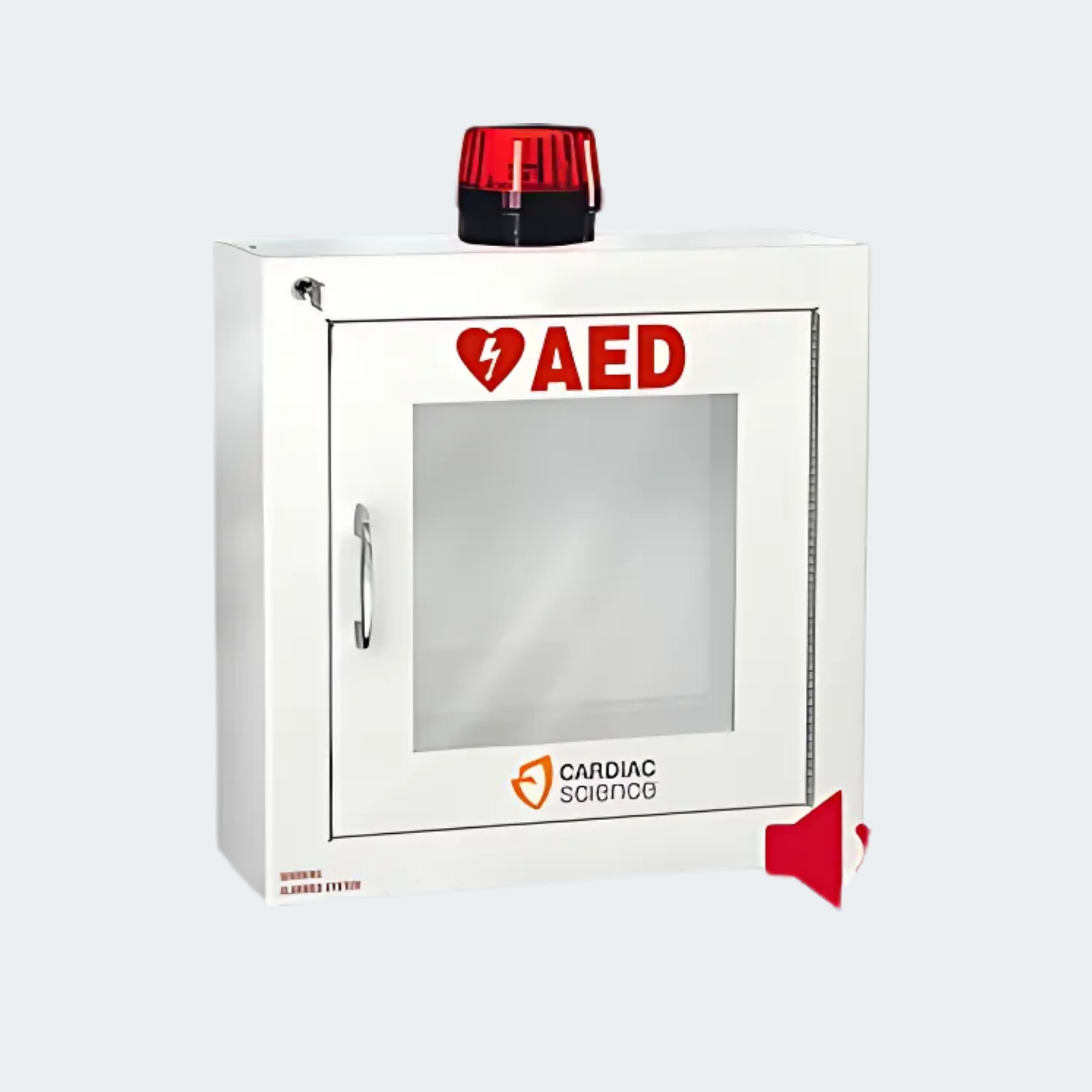 Cardiac Science Standard Size AED Cabinet with Audible Alarm and Strobe Light